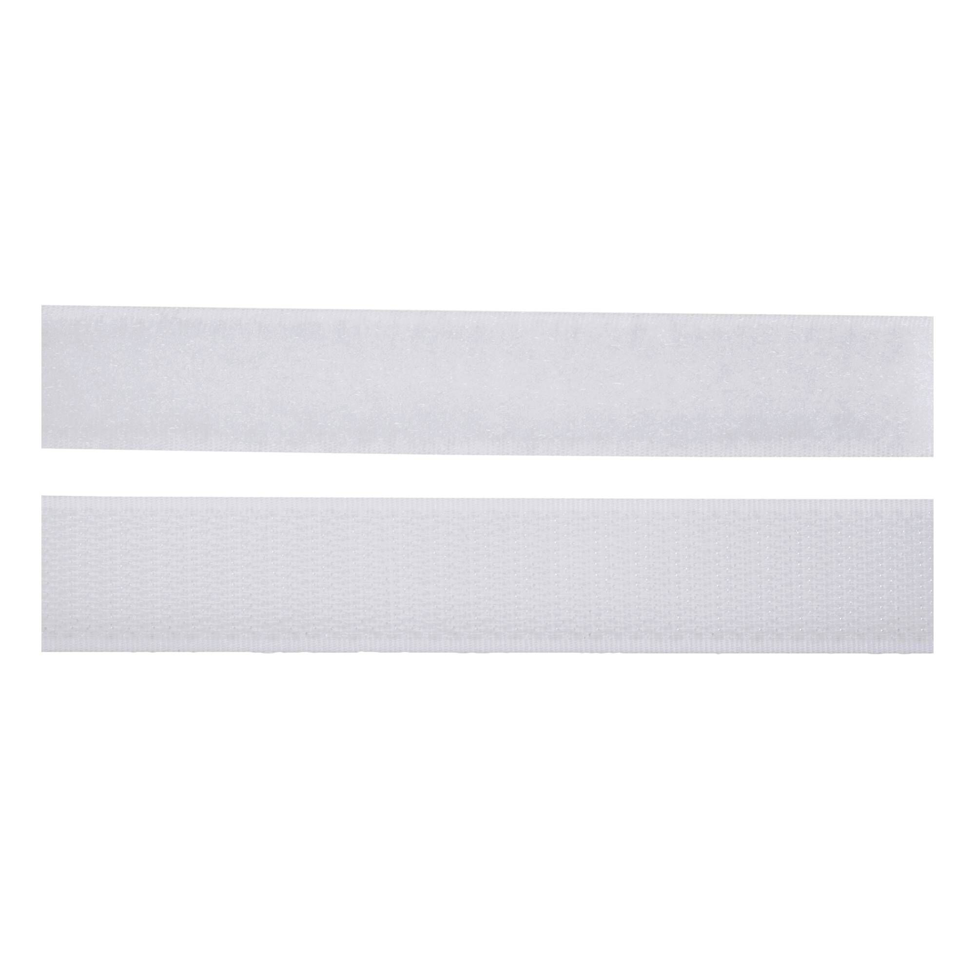 Milward White 20mm Sew-On Hook and Loop Tape by the Metre 2 Milward White 20mm Sew-On Hook and Loop Tape by the Metre