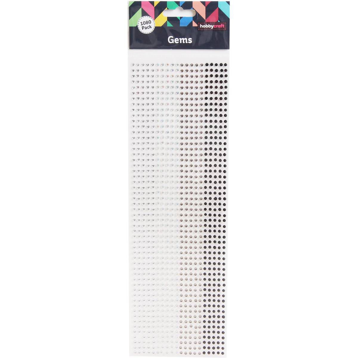 Mixed Silver Adhesive Gems 3mm 1080 Pack 3 Mixed Silver Adhesive Gems 3mm 1080 Pack