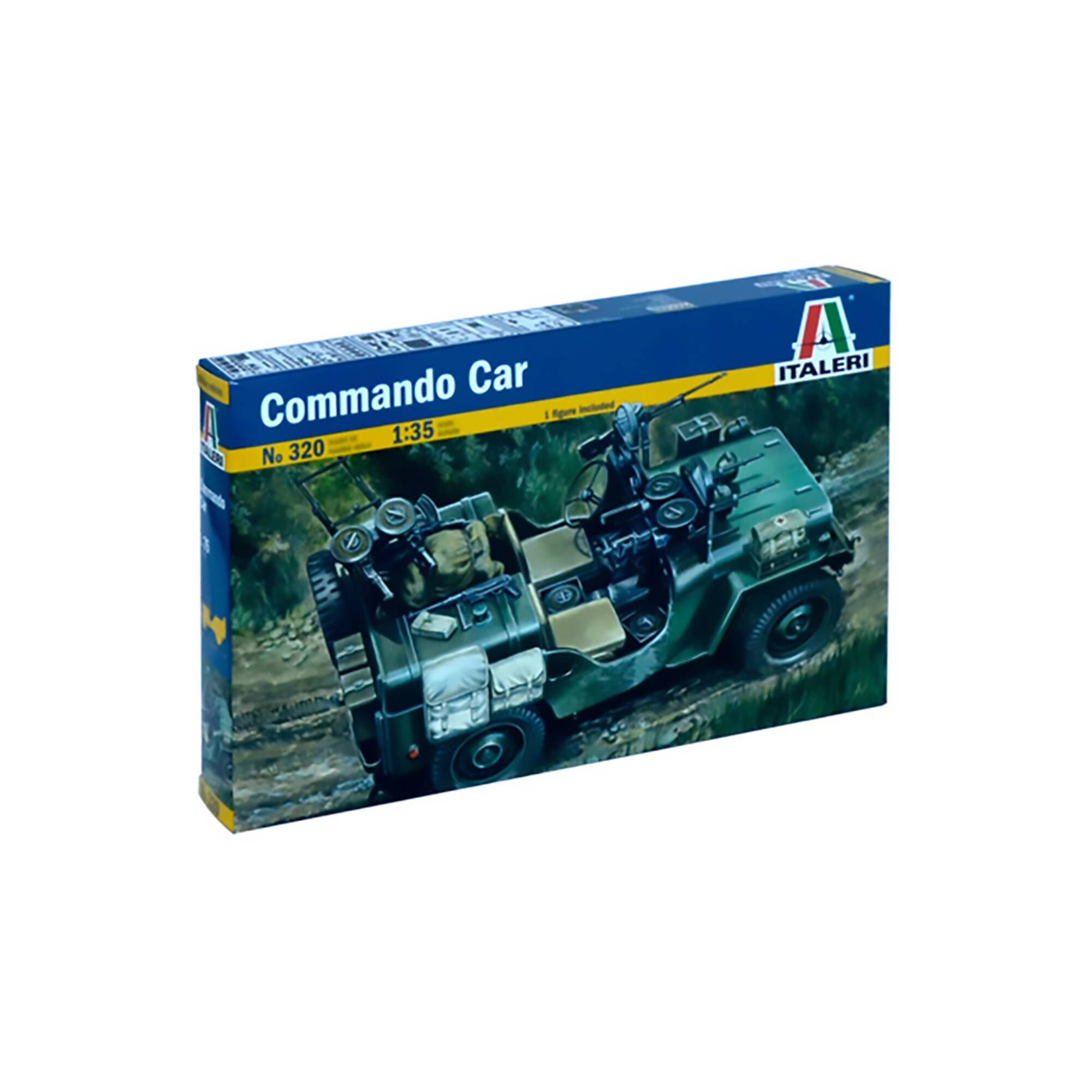Italeri Commando Car Model Kit 1:35 1 Italeri Commando Car Model Kit 1:35