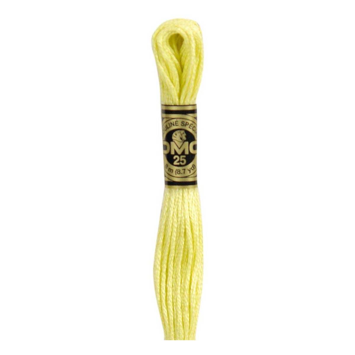 DMC Yellow Mouline Special 25 Cotton Thread 8m (011) 1 DMC Yellow Mouline Special 25 Cotton Thread 8m (011)