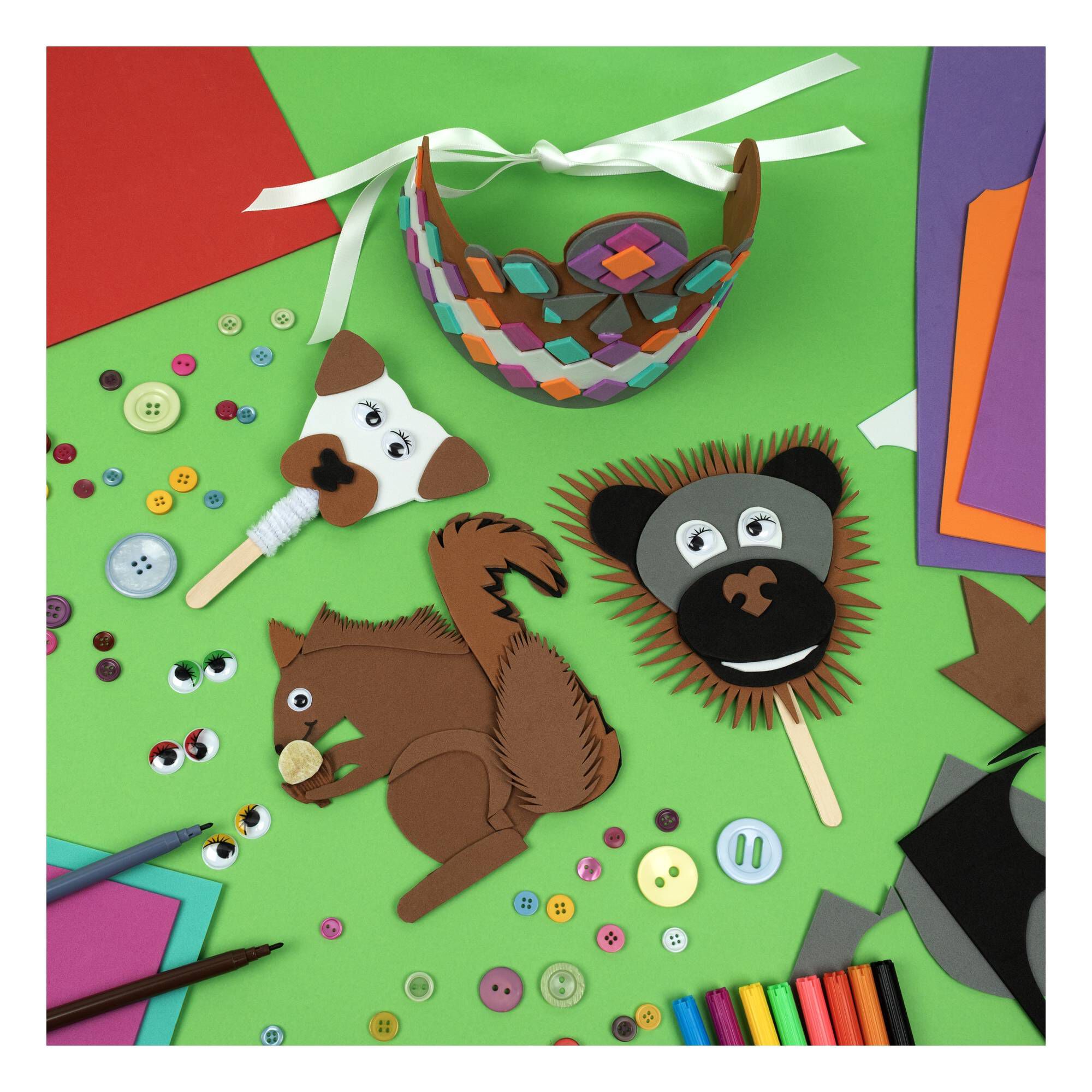 Brown EVA Foam Sheet 22.5cm x 30cm 2 Brown EVA Foam Sheet 22.5cm x 30cm