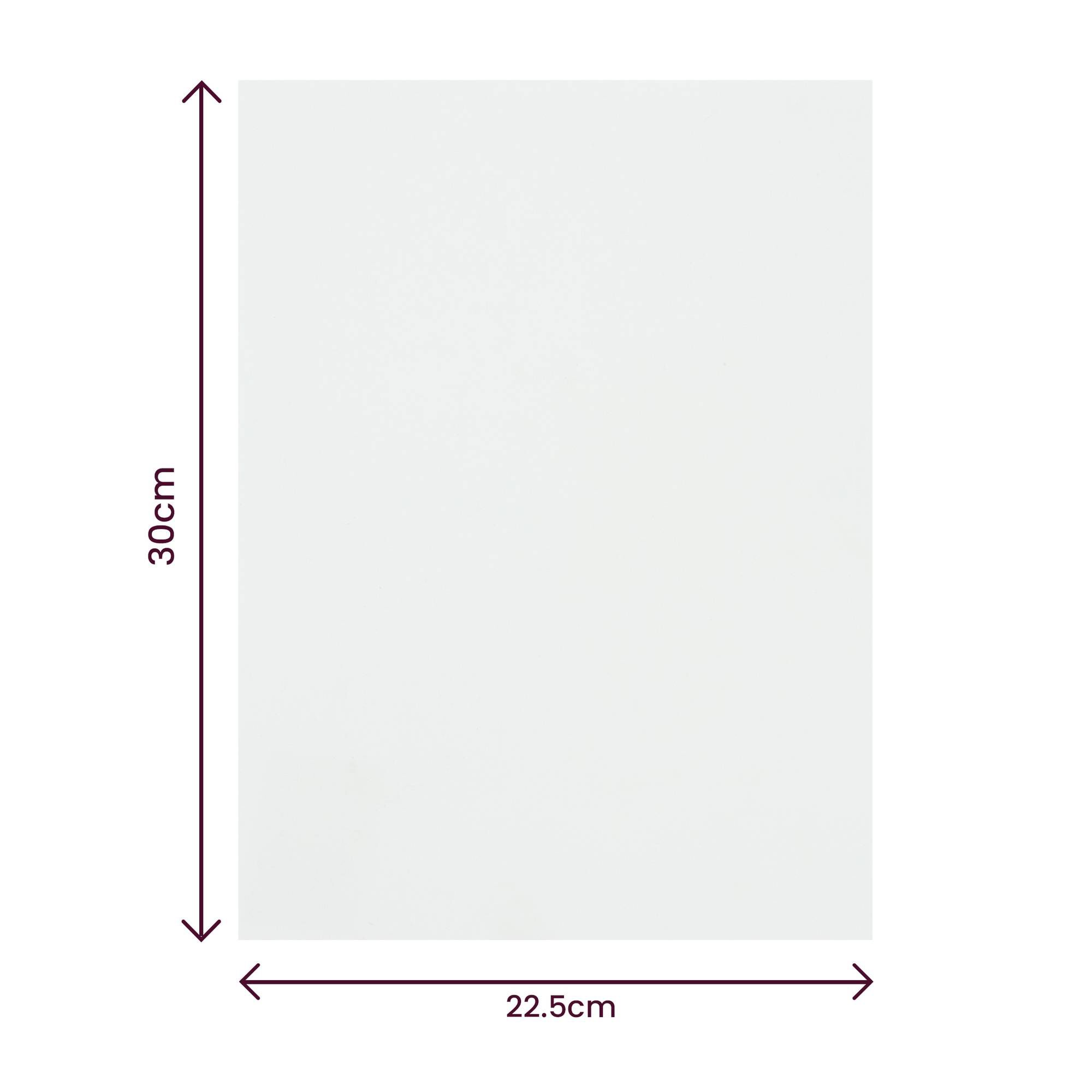 White Self-Adhesive EVA Foam Sheet 22.5 x 30cm 5 White Self-Adhesive EVA Foam Sheet 22.5 x 30cm