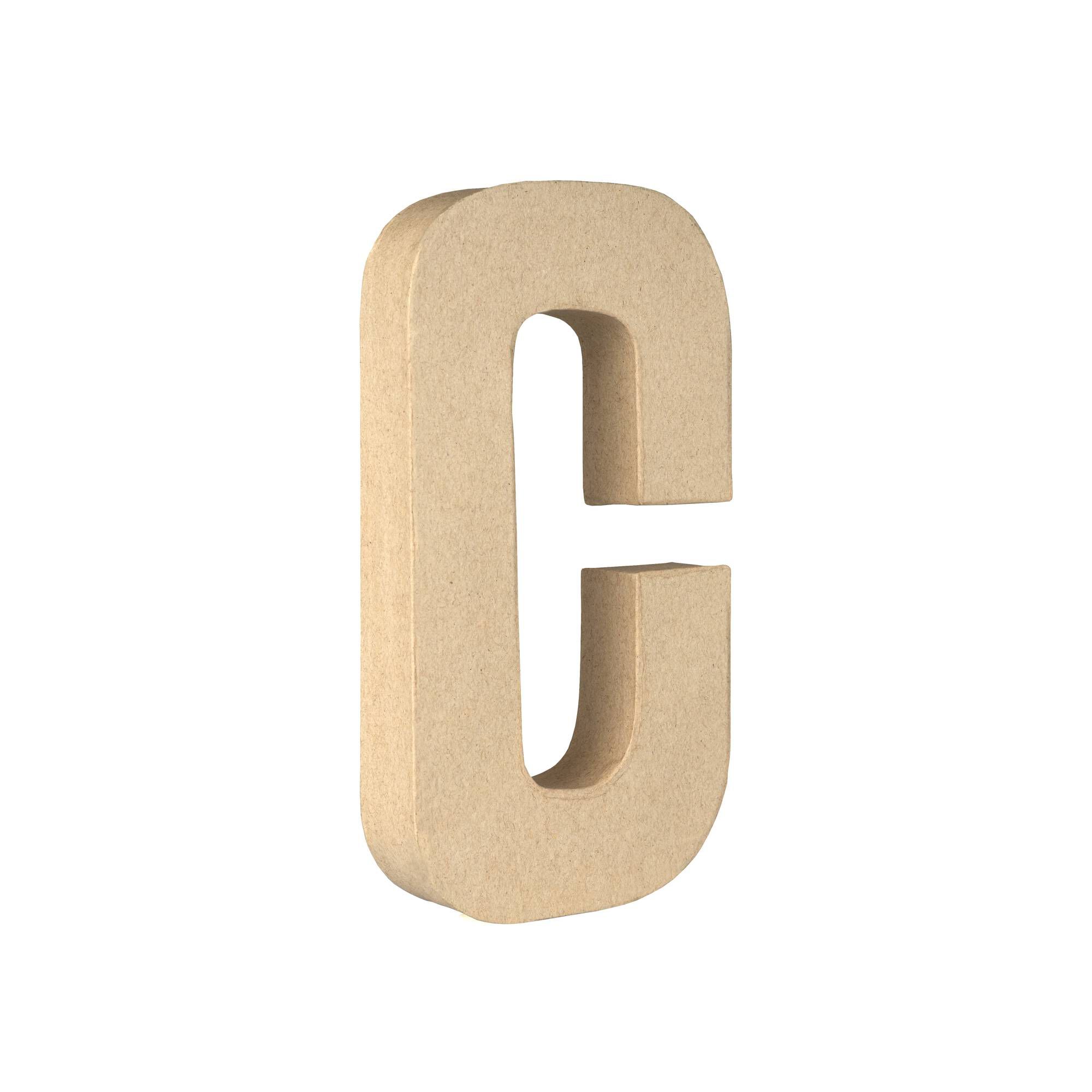 Mache Letter C 20cm 1 Mache Letter C 20cm