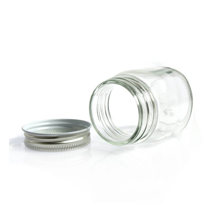 Clear Mini Glass Jars 155ml 10 Pack 2 Clear Mini Glass Jars 155ml 10 Pack