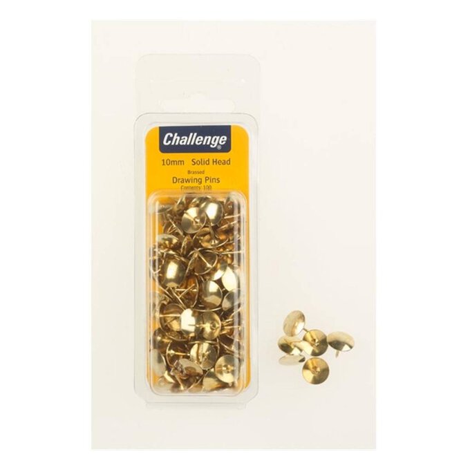 Drawing Pins 10mm 100 Pack
