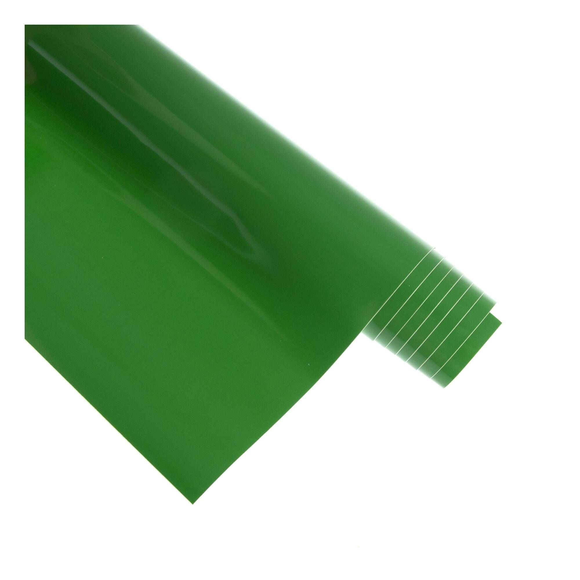 Green Glossy Permanent Vinyl 12 x 48 Inches 3 Green Glossy Permanent Vinyl 12 x 48 Inches