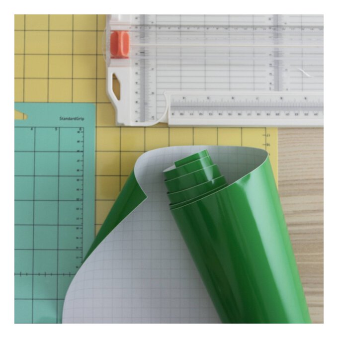 Green Glossy Permanent Vinyl 12 x 48 Inches 6 Green Glossy Permanent Vinyl 12 x 48 Inches