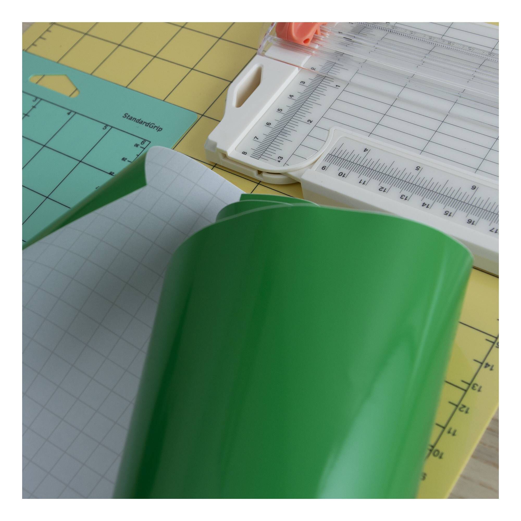 Green Glossy Permanent Vinyl 12 x 48 Inches 7 Green Glossy Permanent Vinyl 12 x 48 Inches