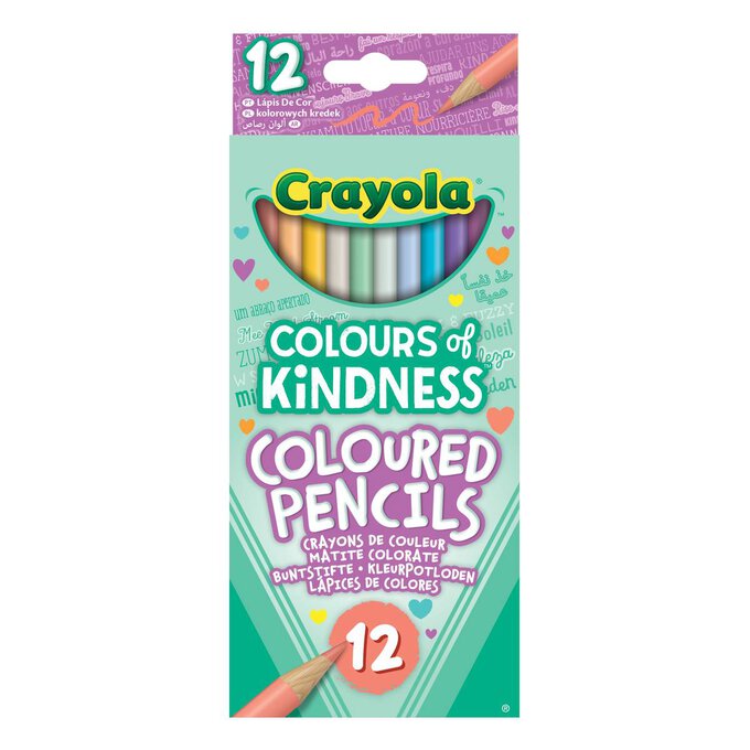 Crayola Colours of Kindness Coloured Pencils 12 Pack 1 Crayola Colours of Kindness Coloured Pencils 12 Pack