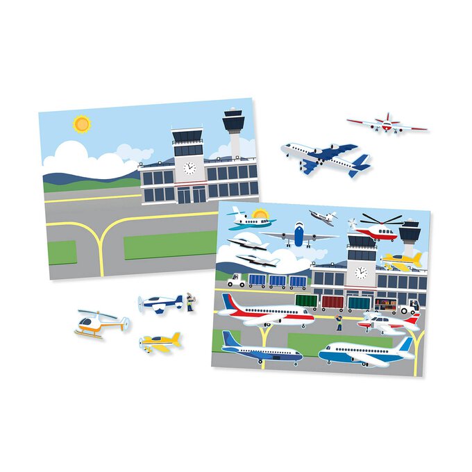 Melissa & Doug Vehicle Reusable Sticker Pad 2 Melissa & Doug Vehicle Reusable Sticker Pad