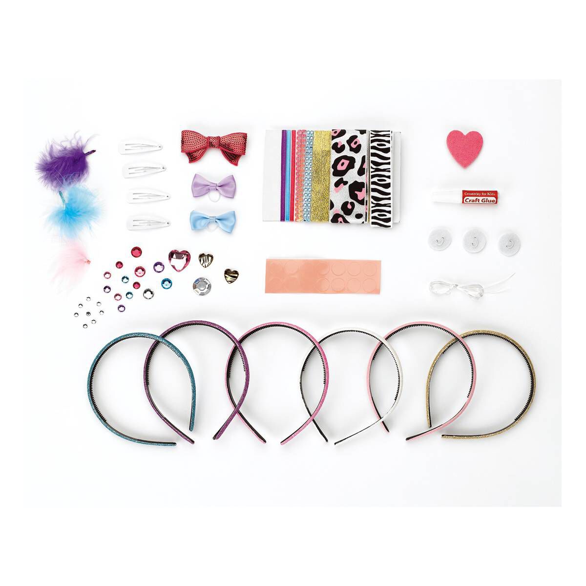 Sparkling Hair Accessory Set 6 Sparkling Hair Accessory Set