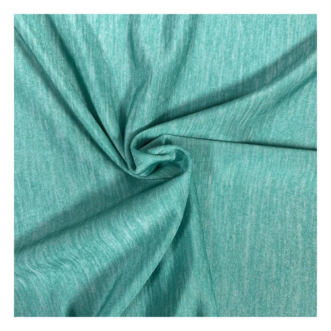 Aqua Stretch Slub Fabric by the Metre