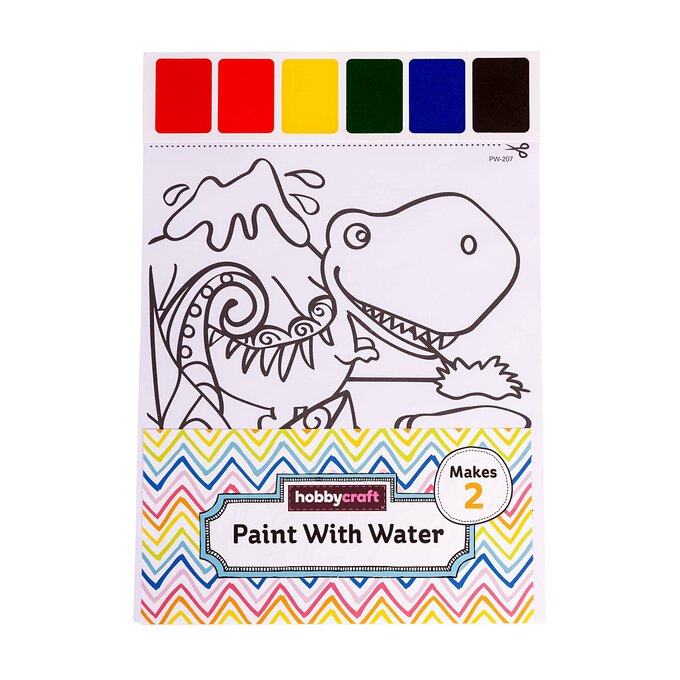 Dinosaur Paint with Water Picture 2 Pack 1 Dinosaur Paint with Water Picture 2 Pack