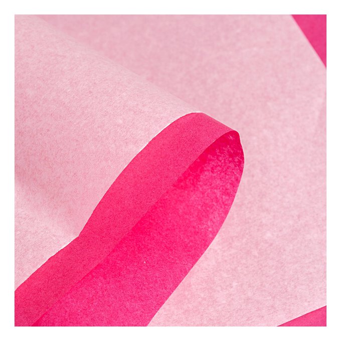 Hot Pink and Pink Tissue Paper 50cm x 75cm 6 Pack 2 Hot Pink and Pink Tissue Paper 50cm x 75cm 6 Pack