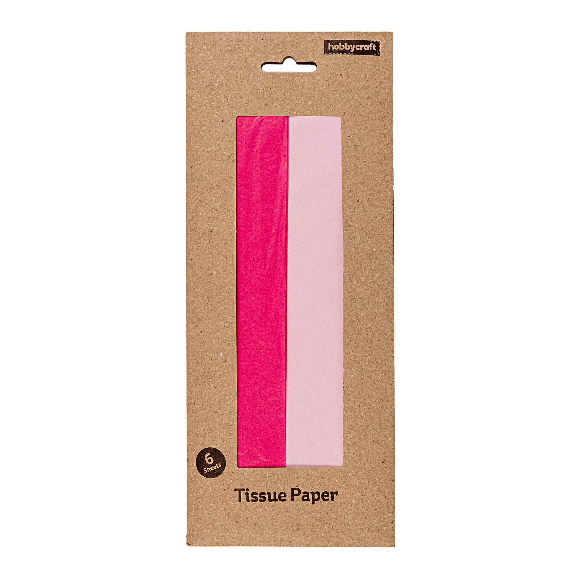 Hot Pink and Pink Tissue Paper 50cm x 75cm 6 Pack 3 Hot Pink and Pink Tissue Paper 50cm x 75cm 6 Pack