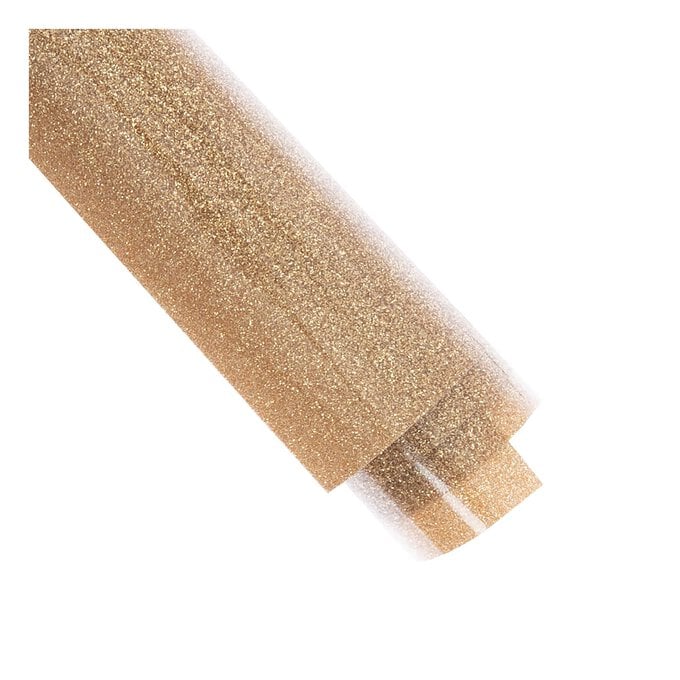 Siser Old Gold Glitter Heat Transfer Vinyl 30cm x 50cm 3 Siser Old Gold Glitter Heat Transfer Vinyl 30cm x 50cm