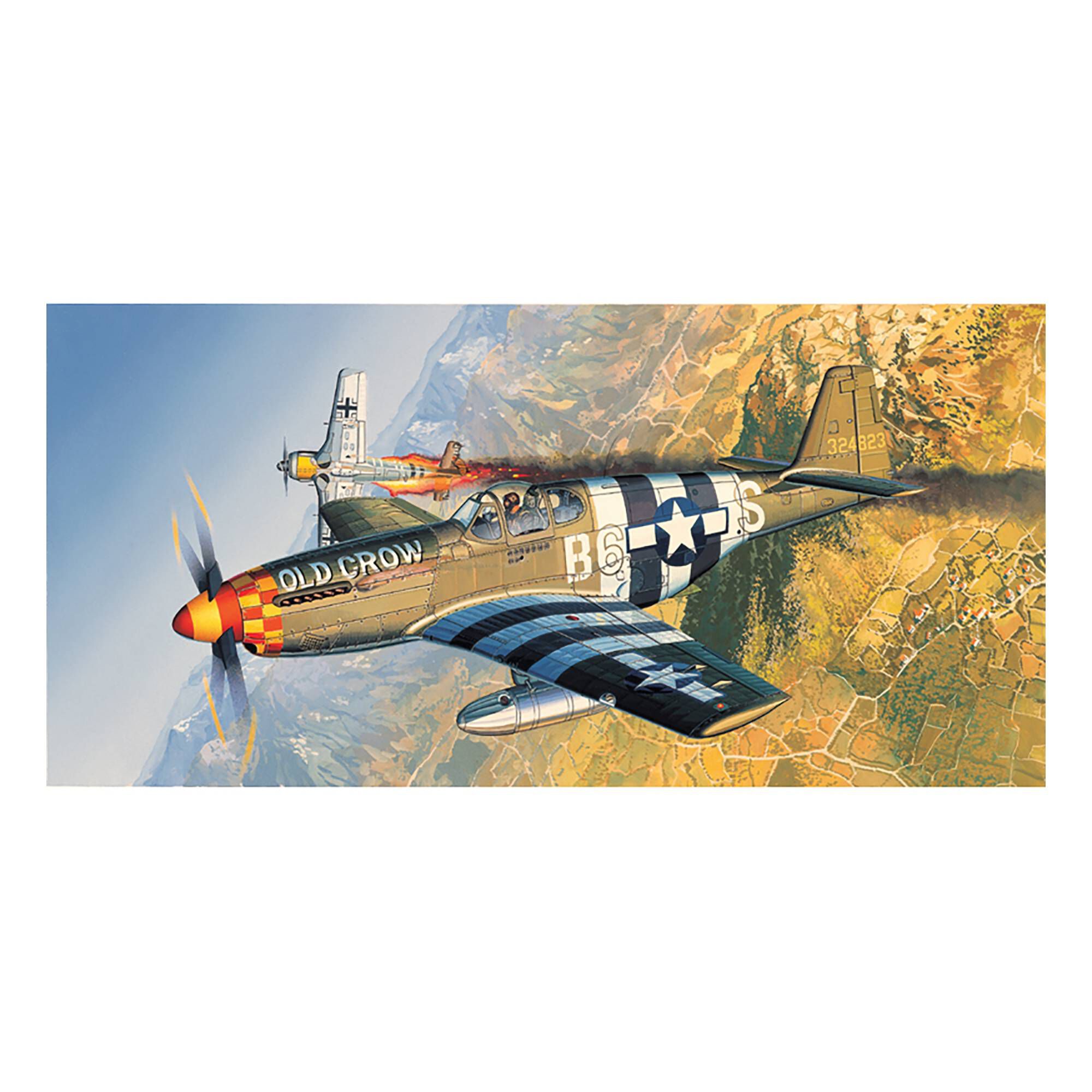 Academy P-51B Mustang Model Kit 1:72 2 Academy P-51B Mustang Model Kit 1:72