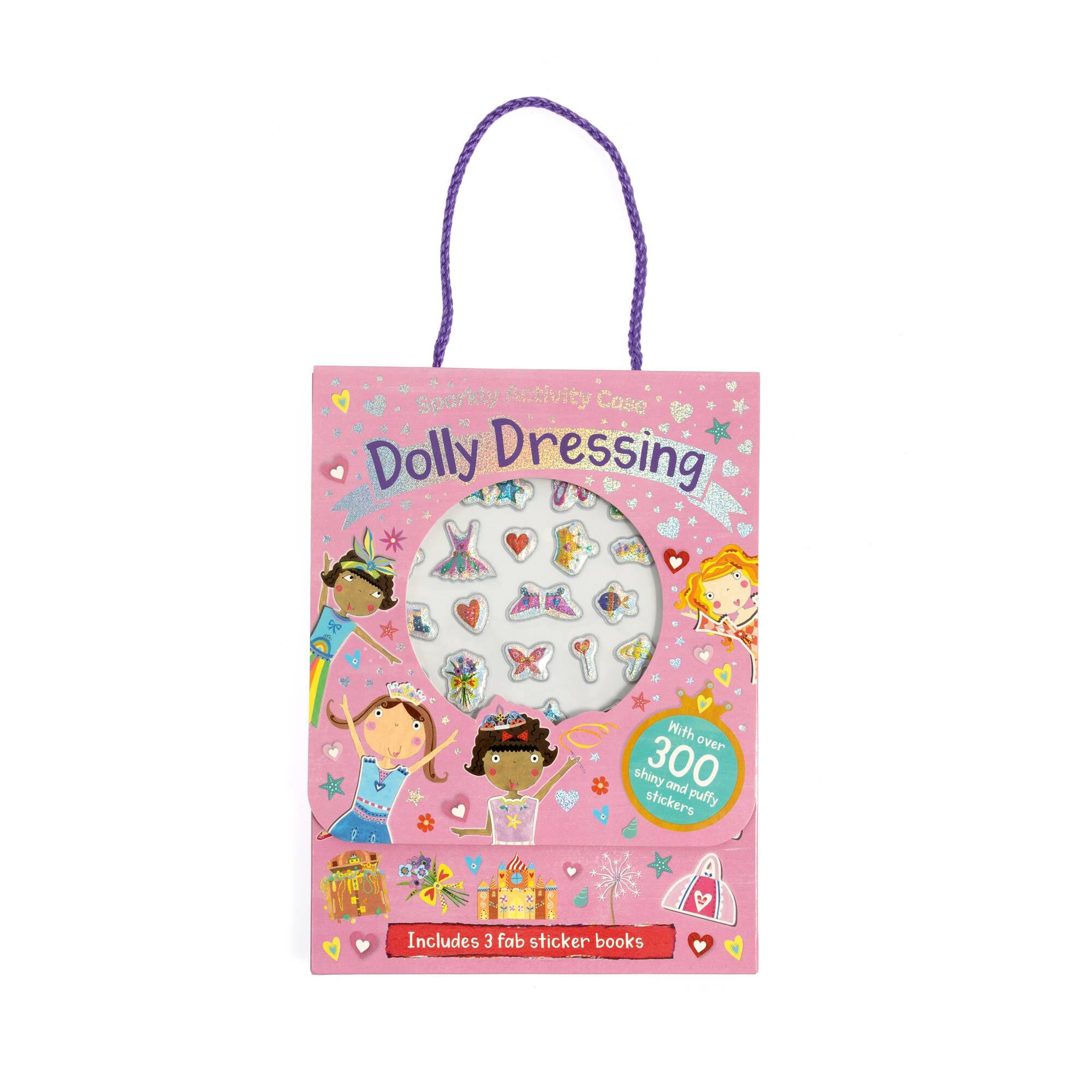 Dolly Dressing Sparkly Activity Case 1 Dolly Dressing Sparkly Activity Case