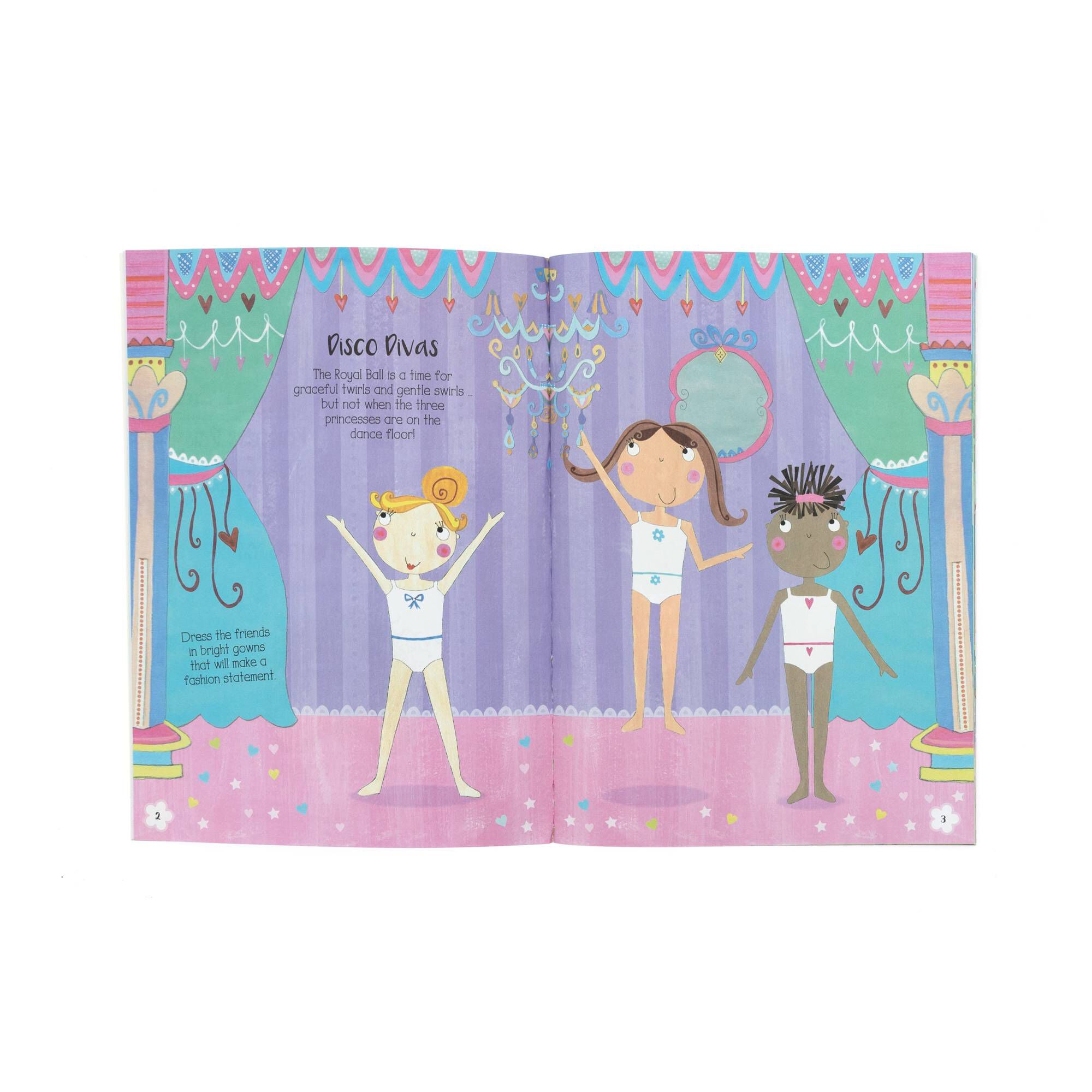 Dolly Dressing Sparkly Activity Case 4 Dolly Dressing Sparkly Activity Case