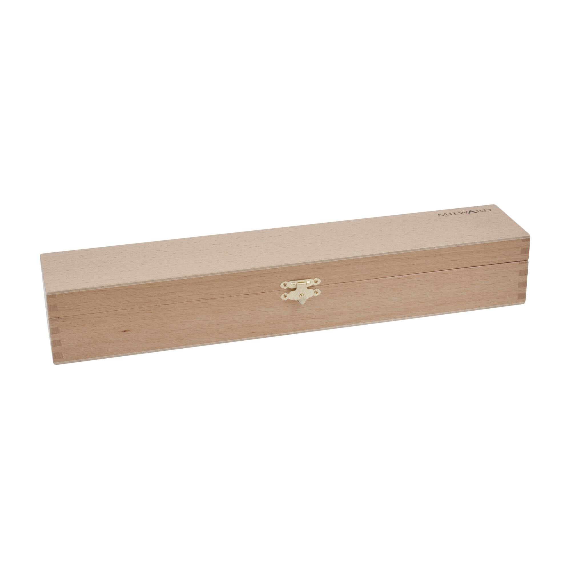 Beech Wood Knitting Pin Box 7cm x 43.5cm x 8cm 2 Beech Wood Knitting Pin Box 7cm x 43.5cm x 8cm