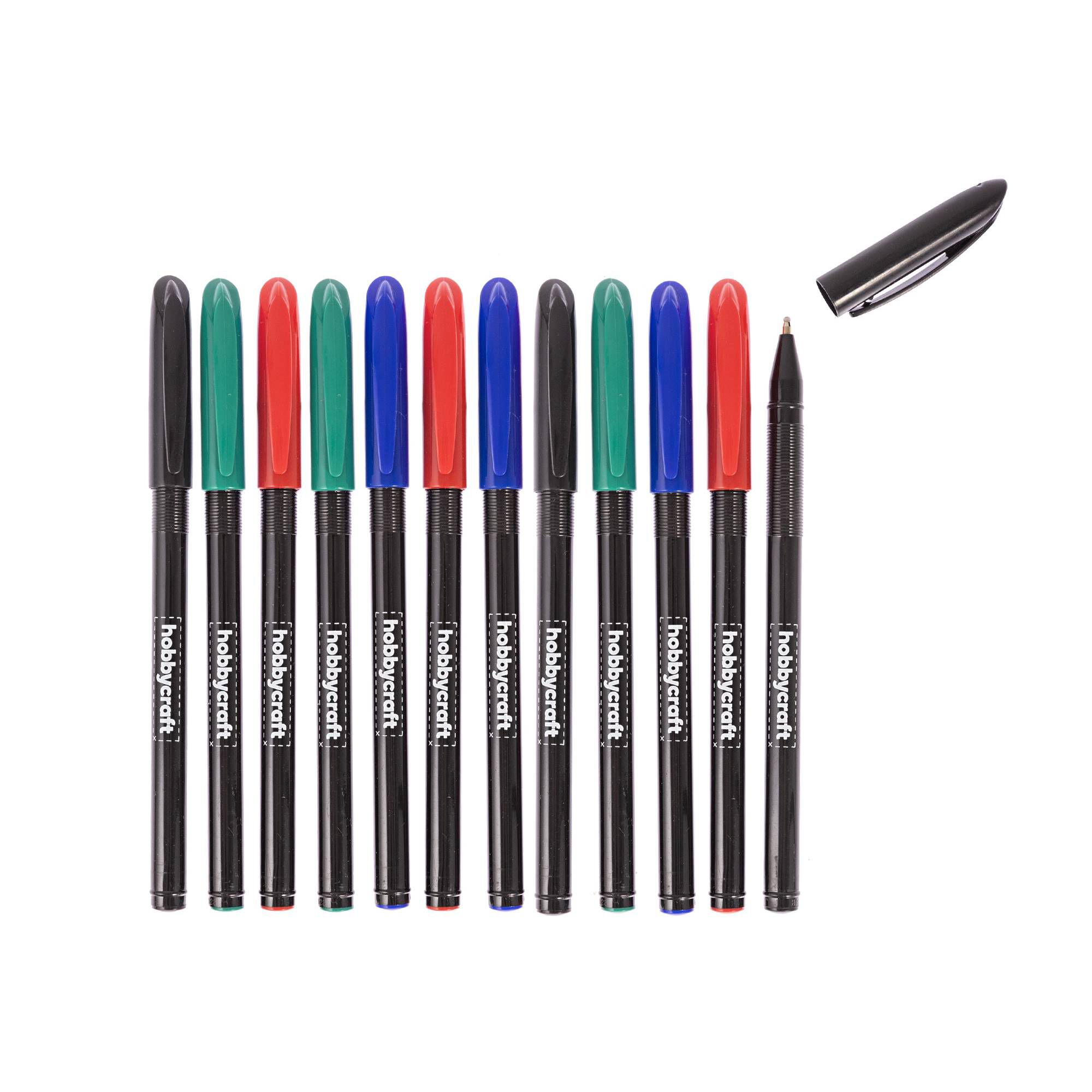 Assorted Ballpoint Pens 12 Pack 1 Assorted Ballpoint Pens 12 Pack