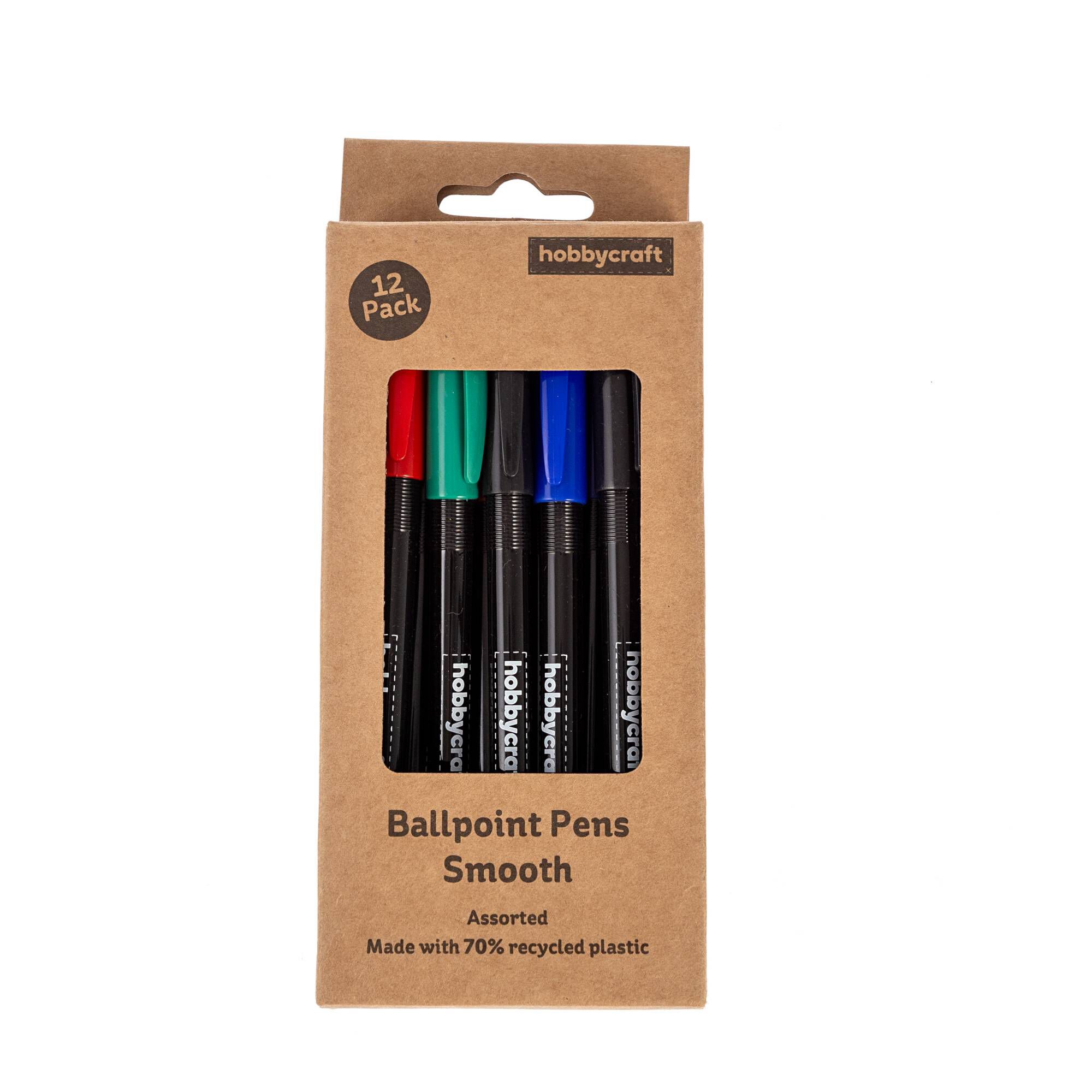 Assorted Ballpoint Pens 12 Pack 4 Assorted Ballpoint Pens 12 Pack