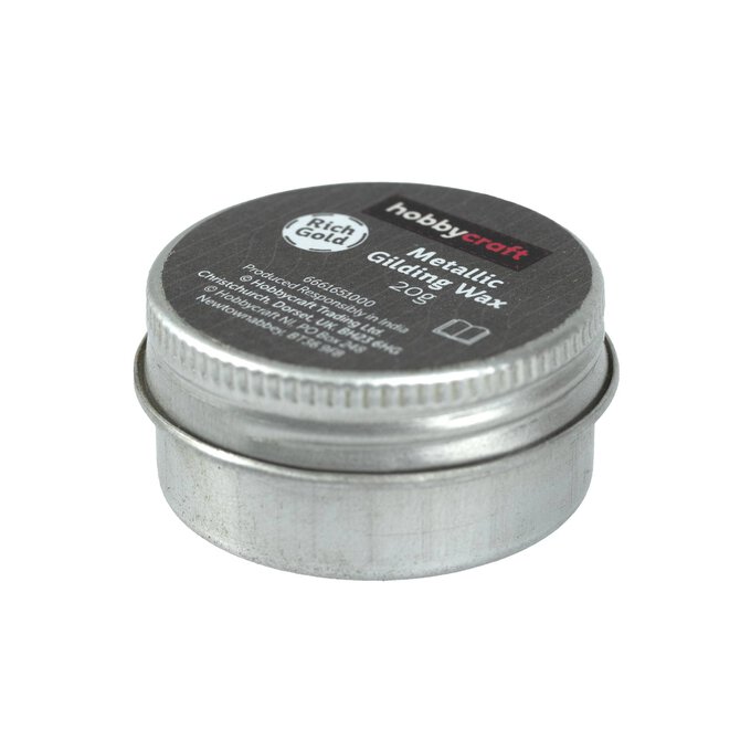 Rich Gold Metallic Gilding Wax 20ml 3 Rich Gold Metallic Gilding Wax 20ml