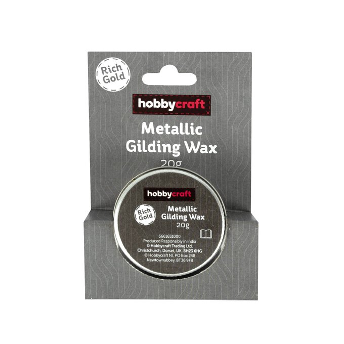 Rich Gold Metallic Gilding Wax 20ml 4 Rich Gold Metallic Gilding Wax 20ml