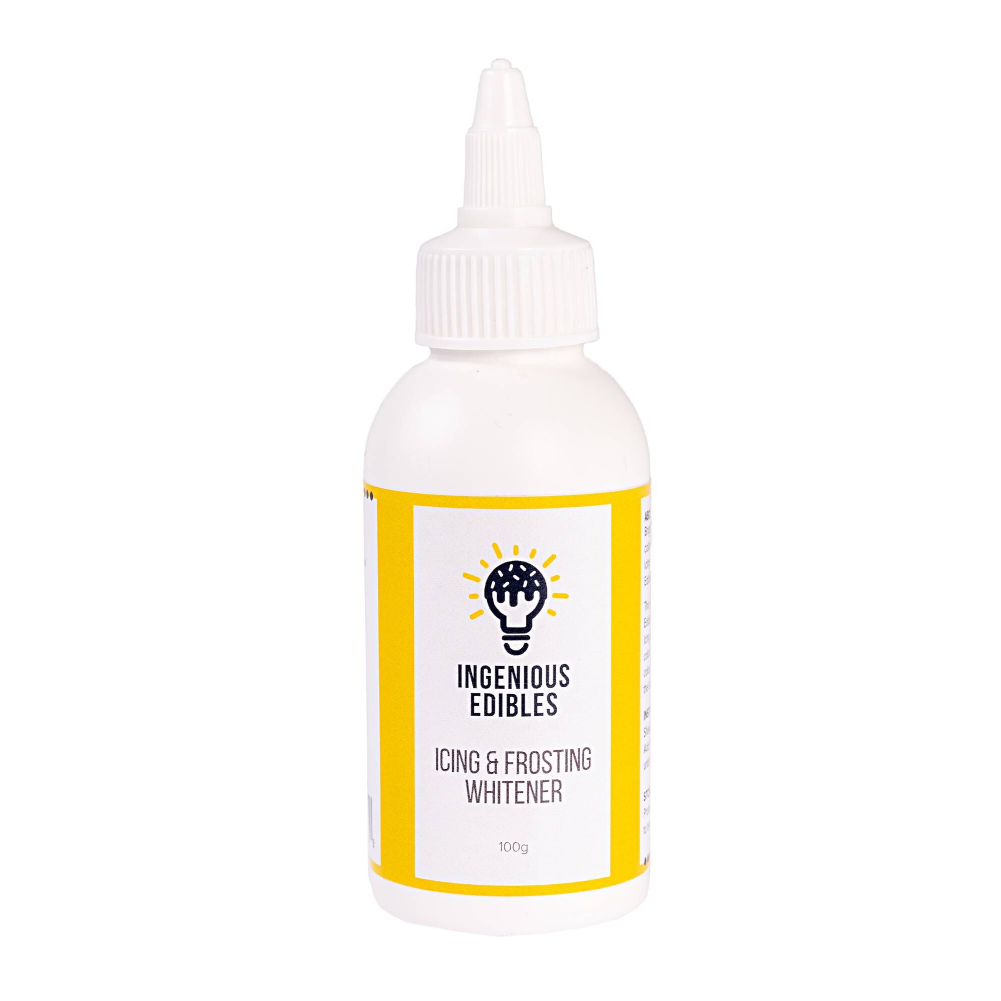 Ingenious Edibles Icing and Frosting Whitener 100ml 1 Ingenious Edibles Icing and Frosting Whitener 100ml
