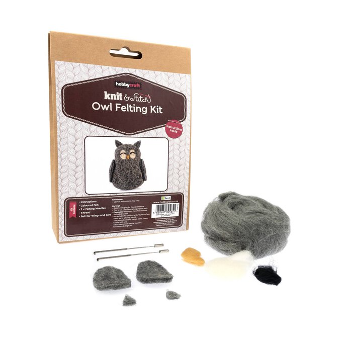Owl Felting Kit