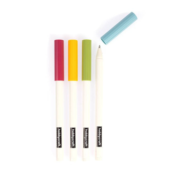 Assorted Ballpoint Pens  4 Pack