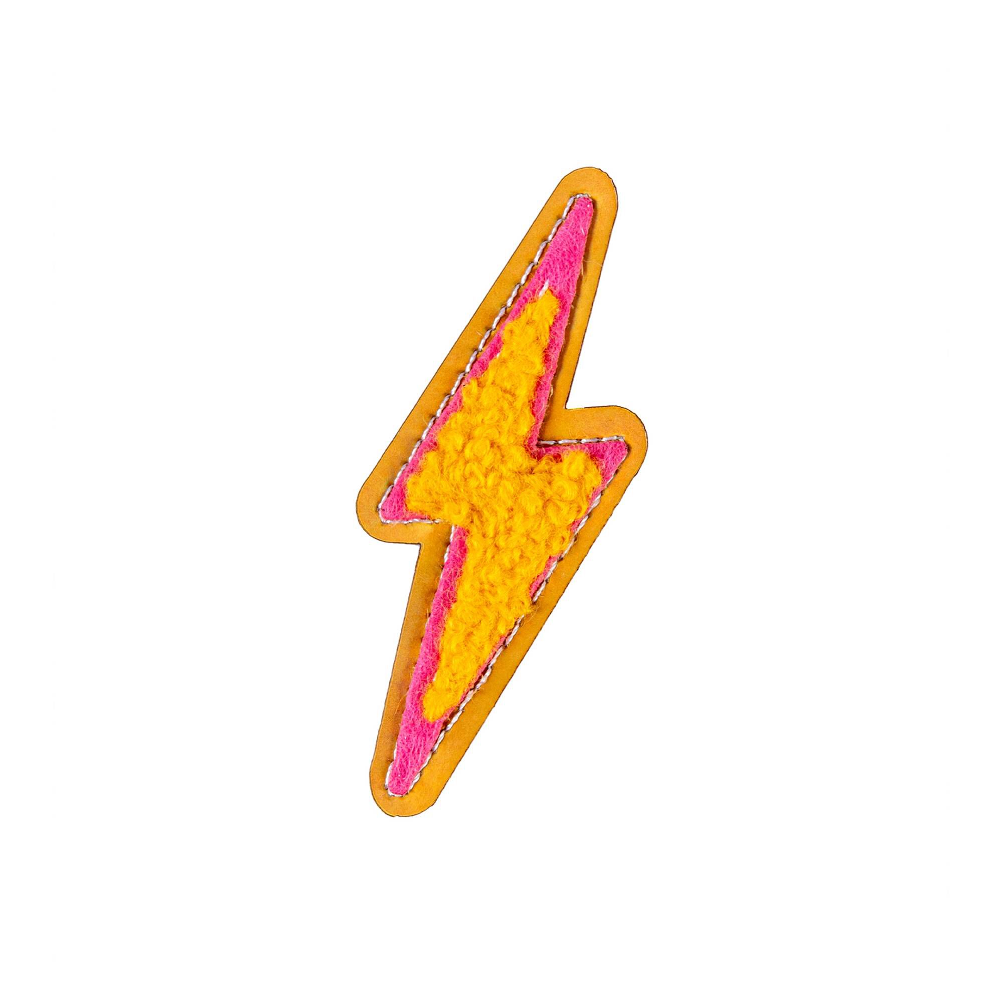 Lightning Iron-On Patch 1 Lightning Iron-On Patch
