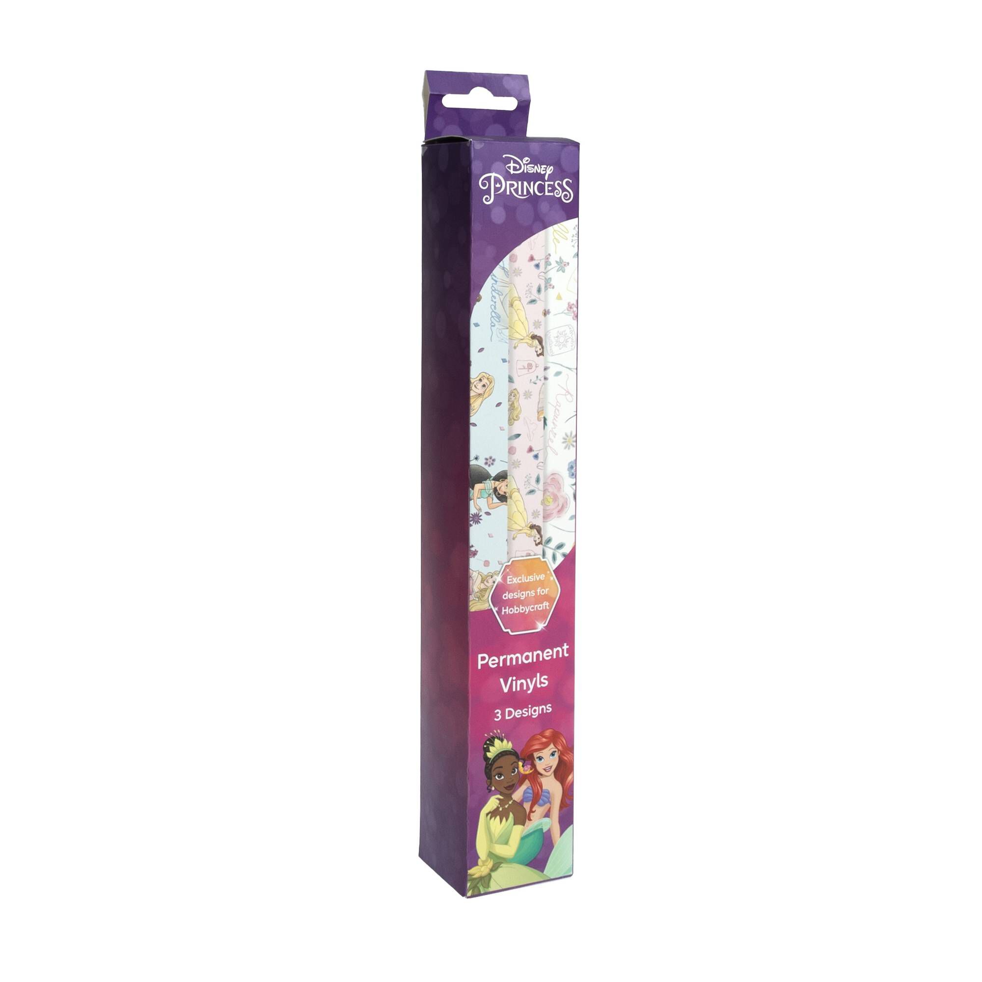 Disney Princess Floral Permanent Vinyl 12 x 12 Inches 1 Disney Princess Floral Permanent Vinyl 12 x 12 Inches