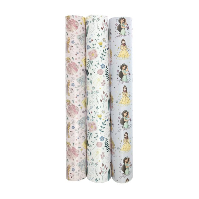 Disney Princess Floral Permanent Vinyl 12 x 12 Inches 2 Disney Princess Floral Permanent Vinyl 12 x 12 Inches
