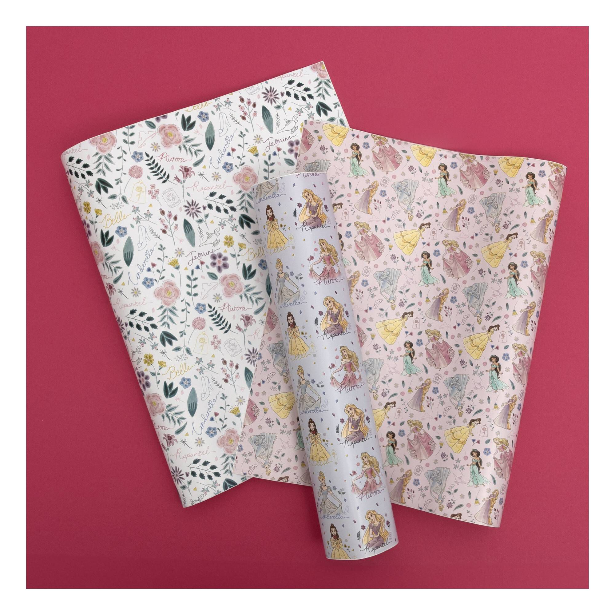 Disney Princess Floral Permanent Vinyl 12 x 12 Inches 4 Disney Princess Floral Permanent Vinyl 12 x 12 Inches