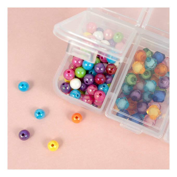 Clear Bead Storage Box 14 Compartments 2 Clear Bead Storage Box 14 Compartments
