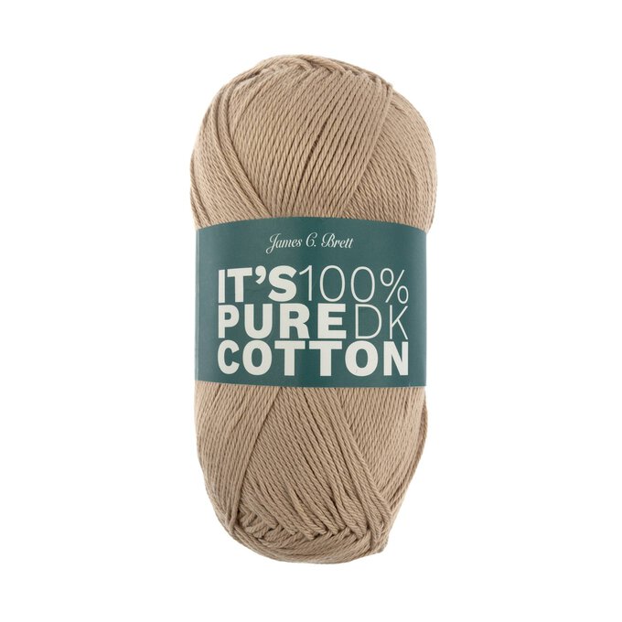 James C Brett Beige It’s Pure Cotton Yarn 100g 1 James C Brett Beige It’s Pure Cotton Yarn 100g