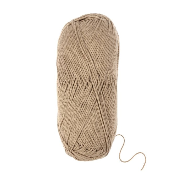 James C Brett Beige It’s Pure Cotton Yarn 100g 3 James C Brett Beige It’s Pure Cotton Yarn 100g