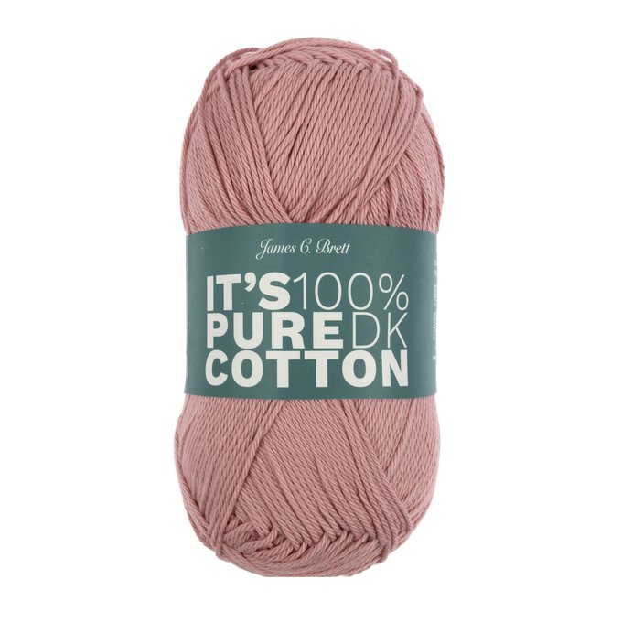 James C Brett Blush It’s Pure Cotton Yarn 100g 1 James C Brett Blush It’s Pure Cotton Yarn 100g