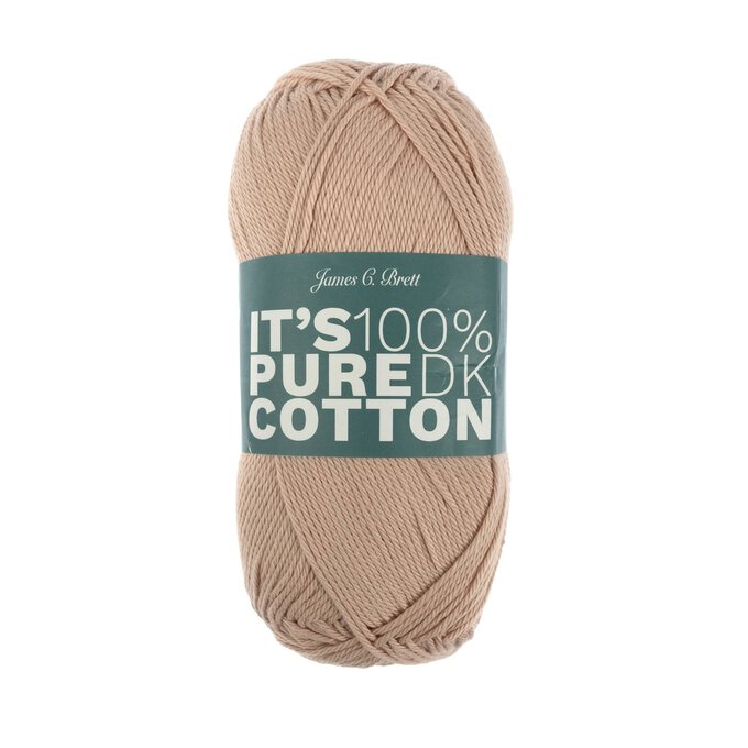 James C Brett Apricot Cream It’s Pure Cotton Yarn 100g 1 James C Brett Apricot Cream It’s Pure Cotton Yarn 100g