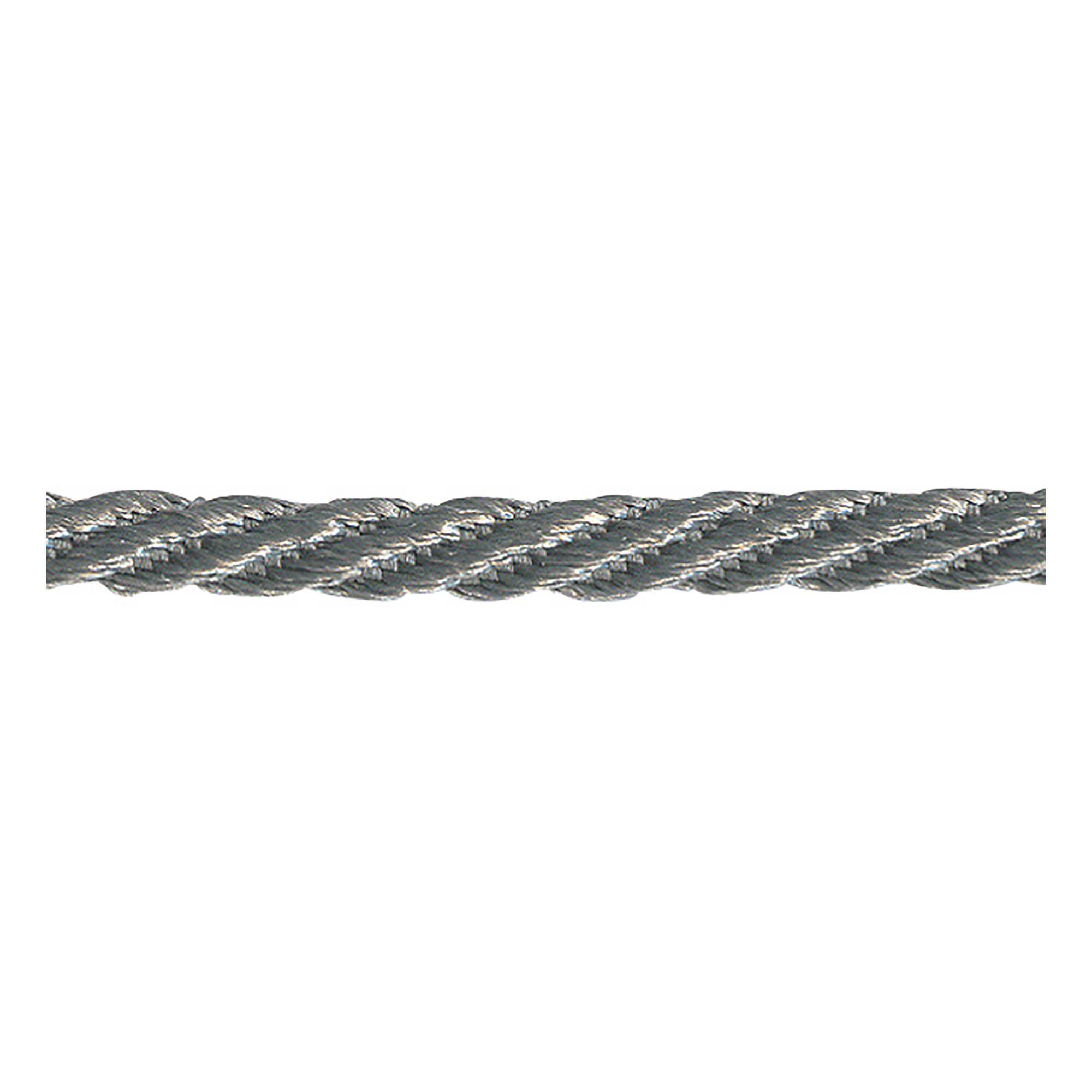 Berisfords Grey Barley Twist Rope by the Metre 1 Berisfords Grey Barley Twist Rope by the Metre