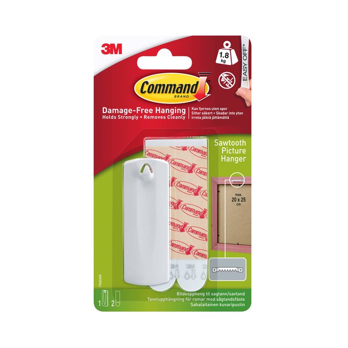 Command Sawtooth Picture Hanger