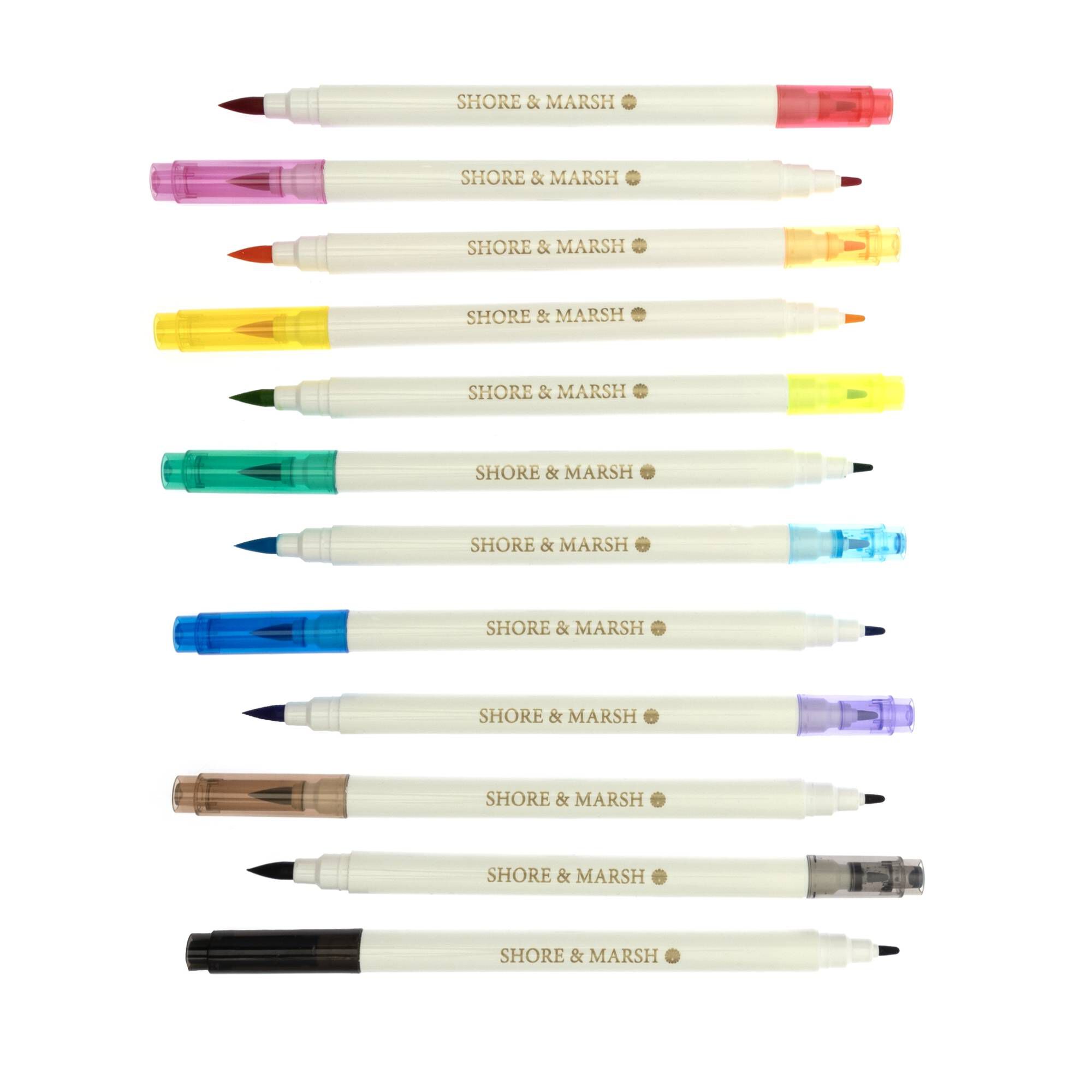 Shore & Marsh Watercolour Brush Pen Set 13 Pieces 2 Shore & Marsh Watercolour Brush Pen Set 13 Pieces