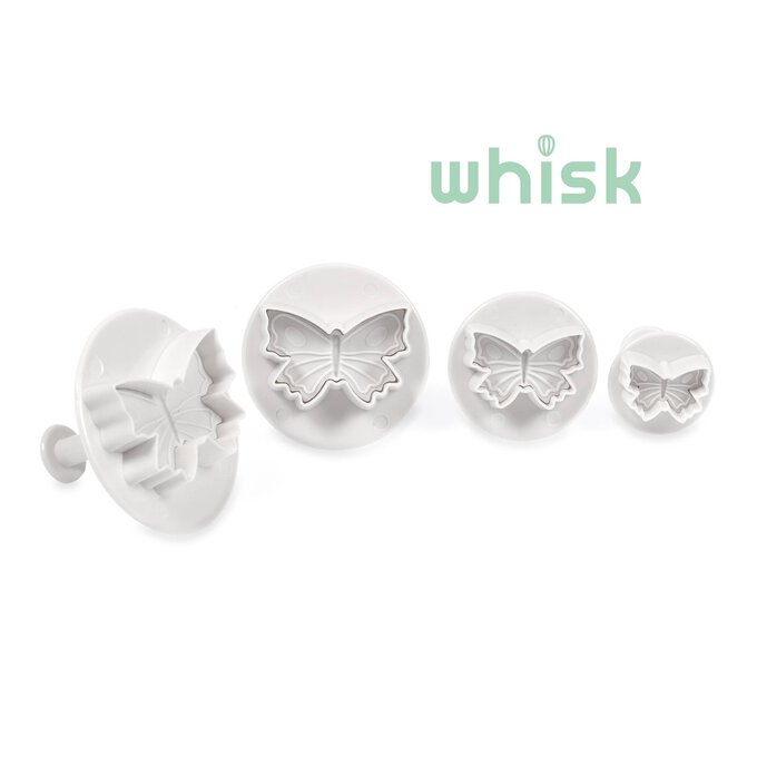 Whisk Butterfly Plunge Cutters 4 Pack 1 Whisk Butterfly Plunge Cutters 4 Pack