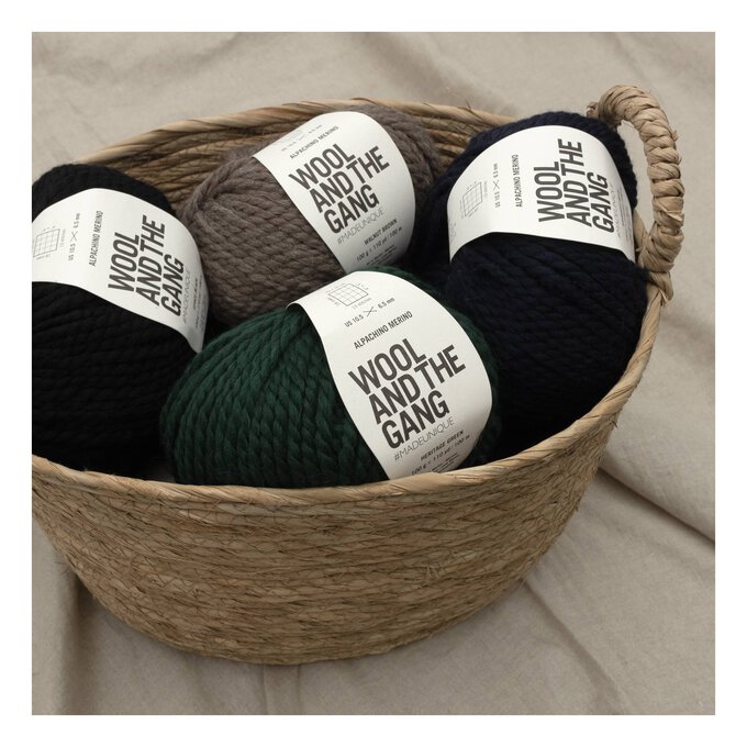 Wool and the Gang Midnight Blue Alpachino Merino 100g 5 Wool and the Gang Midnight Blue Alpachino Merino 100g
