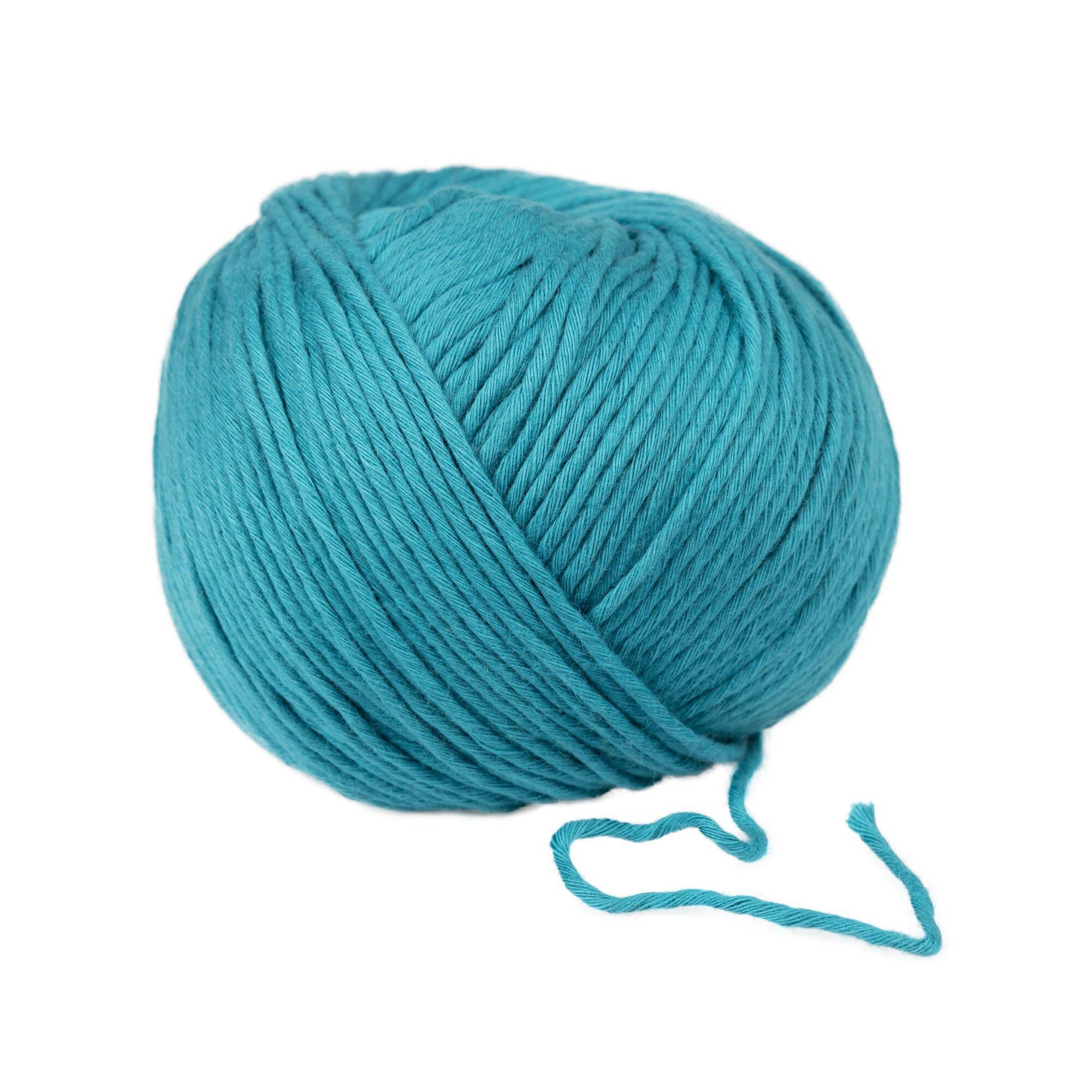 Wool and the Gang Turquoise Waters Shiny Happy Cotton 100g 3 Wool and the Gang Turquoise Waters Shiny Happy Cotton 100g