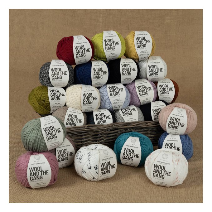 Wool and the Gang Turquoise Waters Shiny Happy Cotton 100g 5 Wool and the Gang Turquoise Waters Shiny Happy Cotton 100g