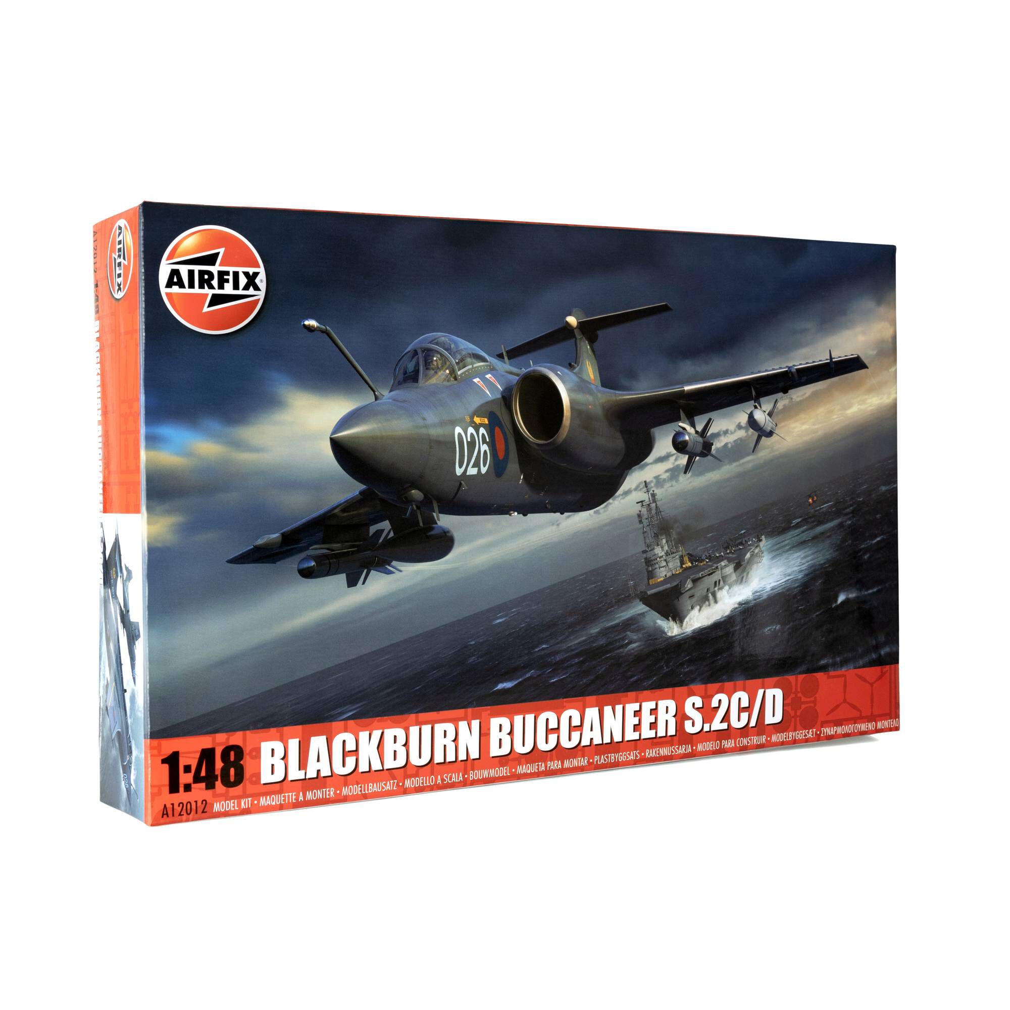 Airfix Blackburn Buccaneer S.2C/D Model Kit 1:48 1 Airfix Blackburn Buccaneer S.2C/D Model Kit 1:48