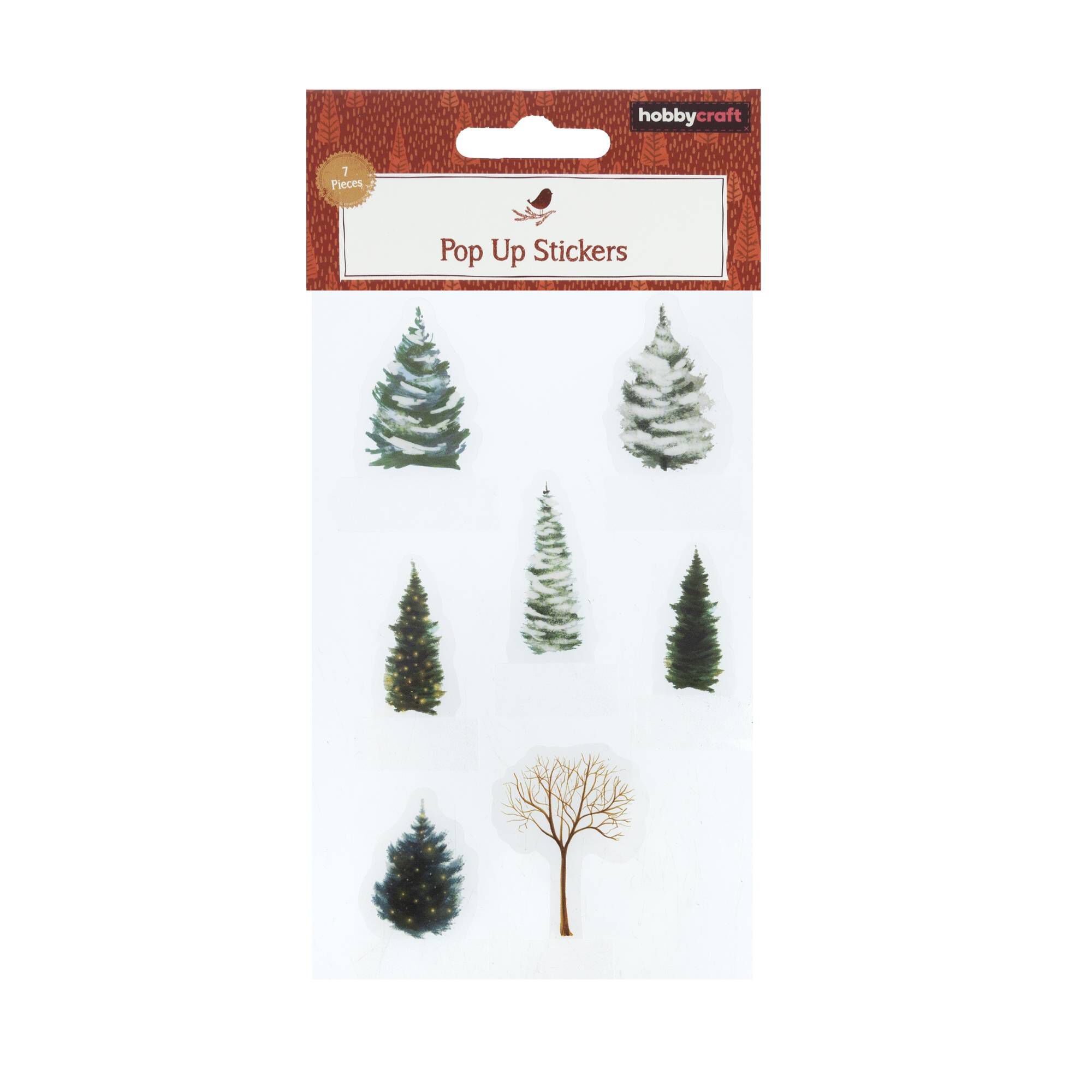 Winter’s Garden Clear Stickers 7 Pieces 1 Winter’s Garden Clear Stickers 7 Pieces