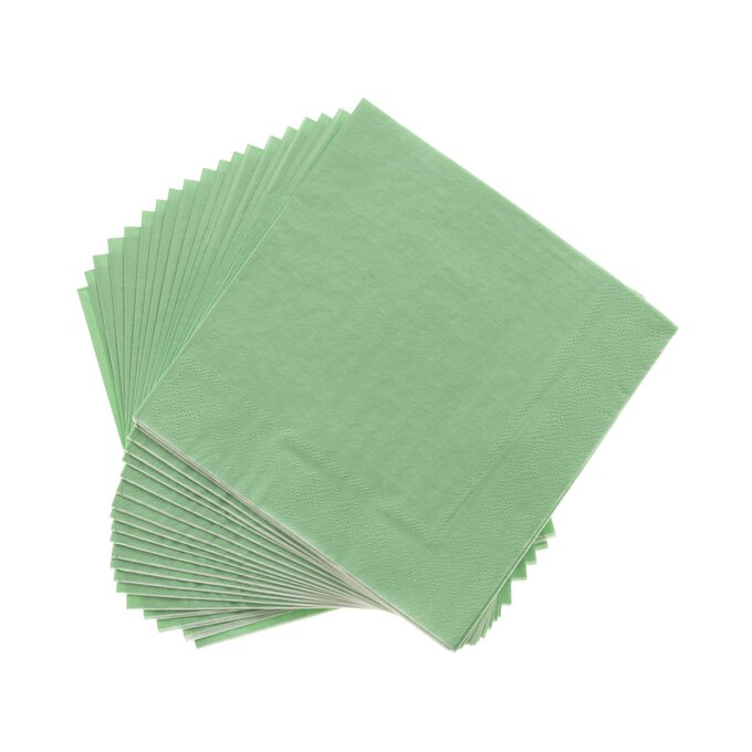Fresh Mint Napkins 20 Pack